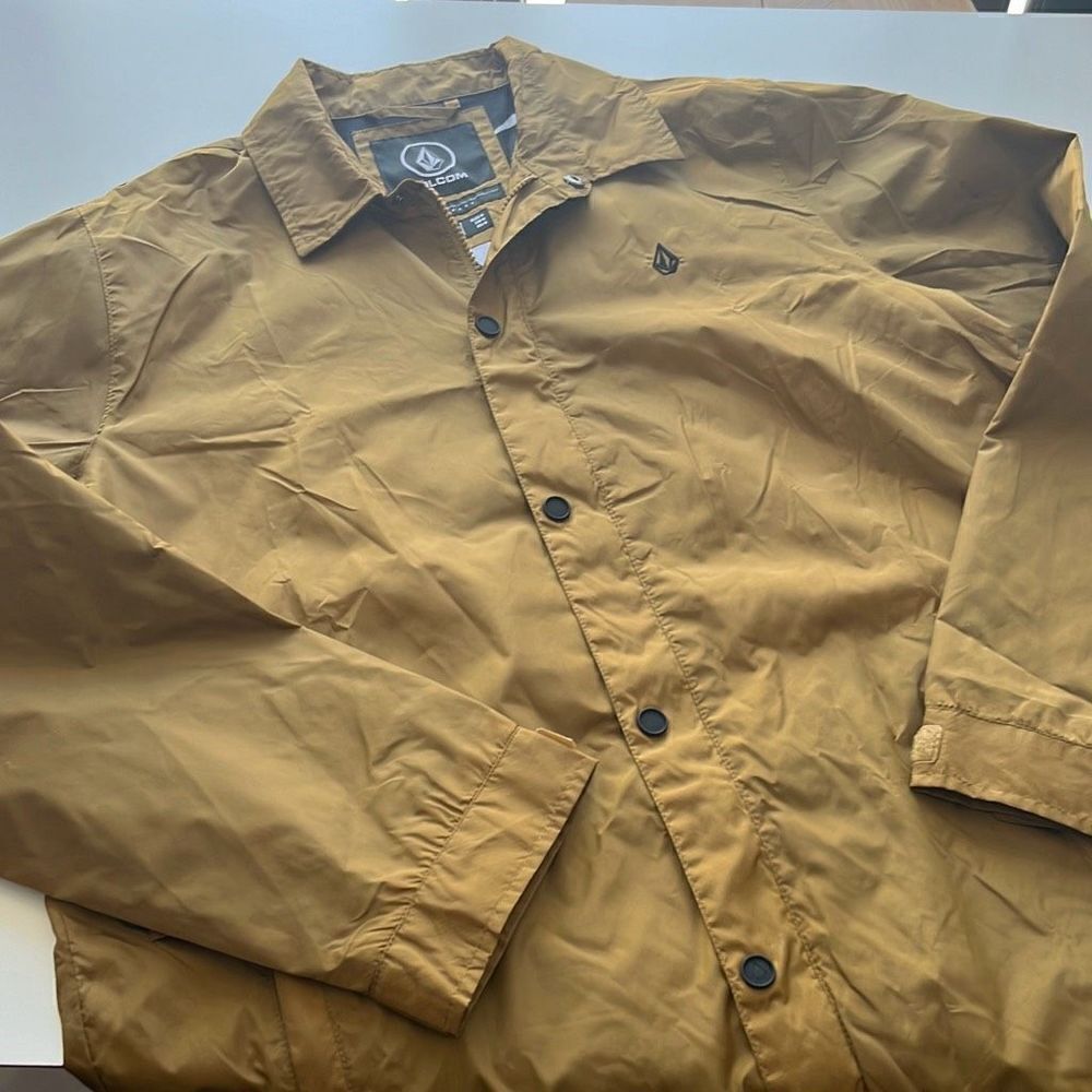 Volcom Water Resistant Wind Breaker Jacket Sz. M